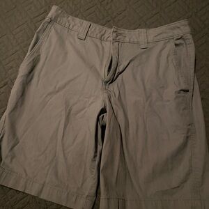 Magellan Outdoors Men's Charcoal Flat Front Shorts